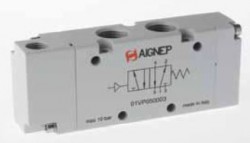 AIGNEP - 01VP0 5 002 1/8" Tek Hava 5/2