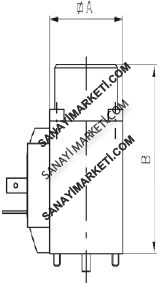 MP 35X35 24 Vcc ORANSAL POPET VALF BOBİNLERİ (PROPORTIONAL)