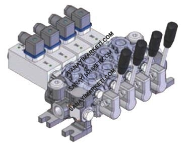 Q 75/1 ELEKTRO-HİDROLİK ON-OFF KUMANDA KOLLARI 12-24VDC