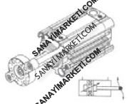 10 Ø32 RS210 ISO Standart Strong Seri ISO 6431 KOMPAKT YATAKLI SİLİNDİR