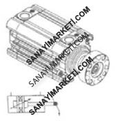 20 Ø32 RQ200 ISO STANDART STRONG SERİ ISO 6431 DÖNMEZ MİLLİ KOMPAKT SİLİNDİR