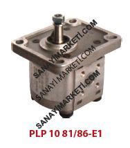 PLP 10.1 PLP10 SERİSİ 81/86-E1 MİL VE KAPAK TİPLİ DİŞLİ POMPALAR