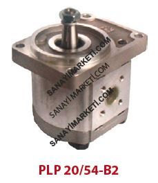 PLP 20.20 PLP 20 SERİSİ 54-B2 MİL VE KAPAK TİPLİ DİŞLİ POMPAL